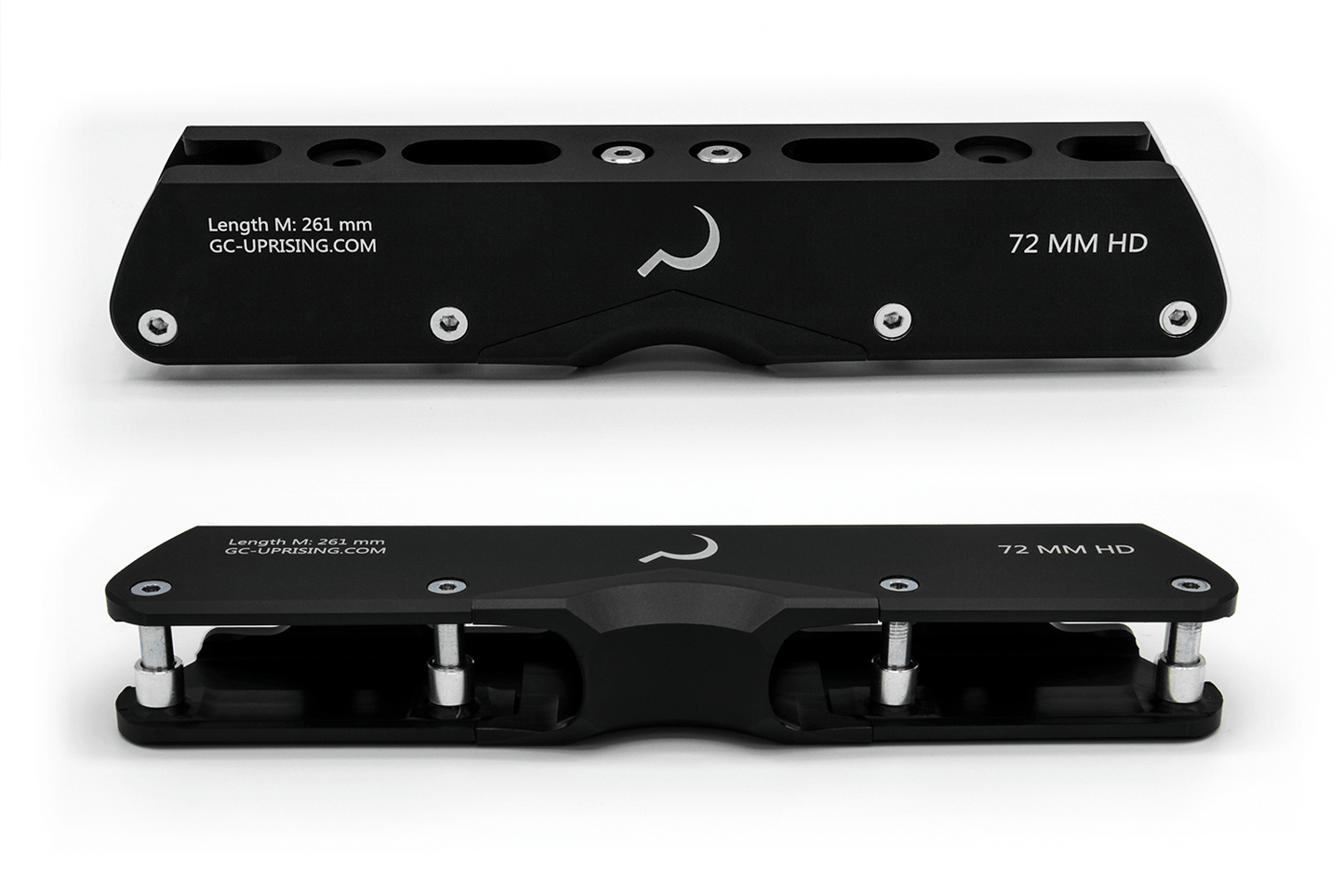 GC HD Frames 72mm w/alum H-block Black