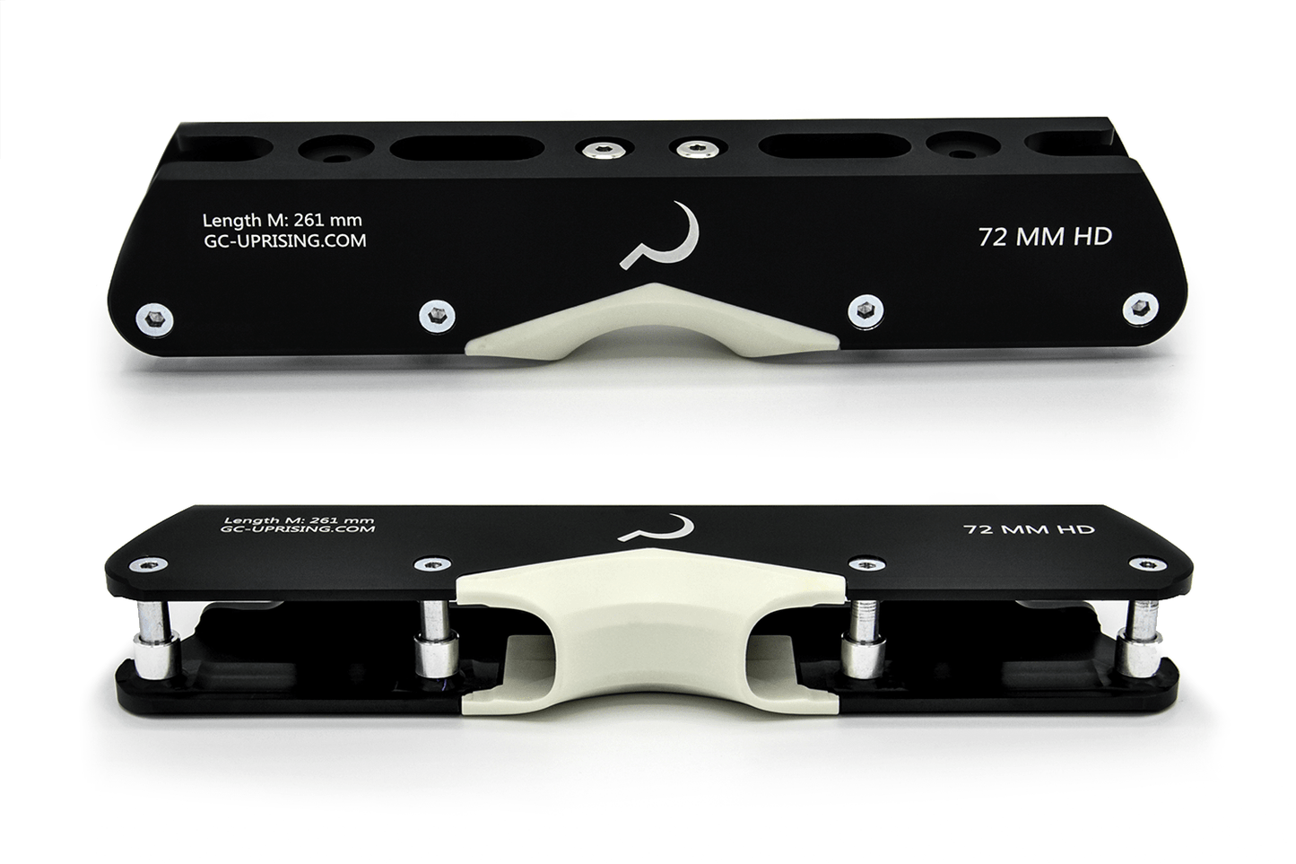 GC HD Frames 72mm w/alum H-block Black