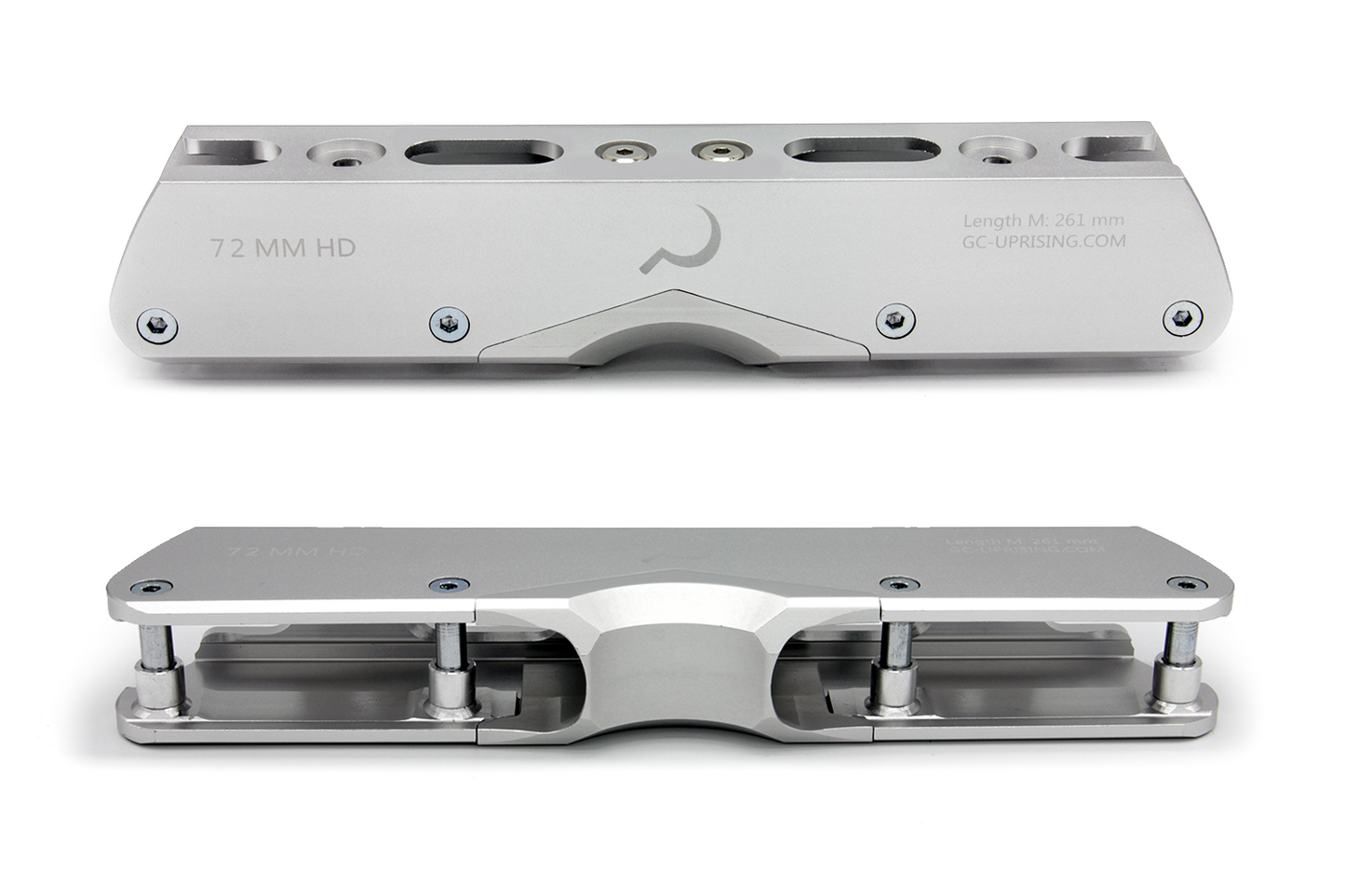GC HD Frames 72mm w/alum H-block Silver