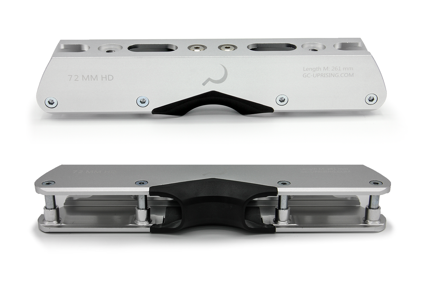 GC HD Frames 72mm w/alum H-block Silver
