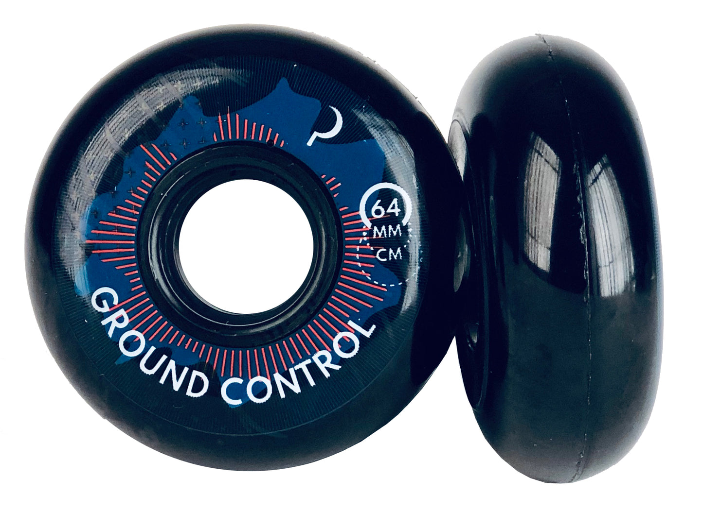 GC Wheels 64mm/90A Turbulence black