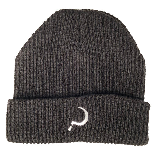 GC Beanie woven knit black