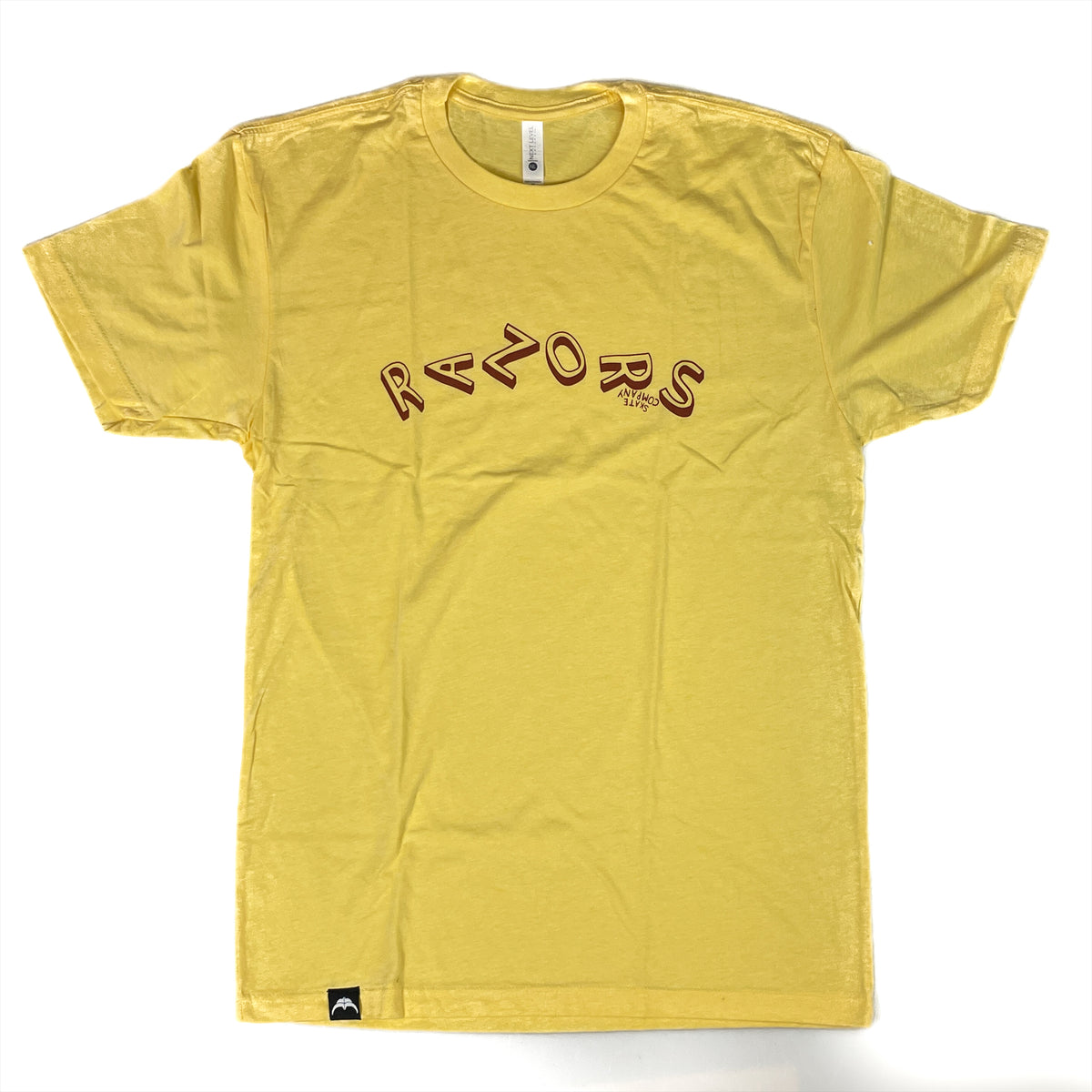 Razors T-shirt Backflip yellow