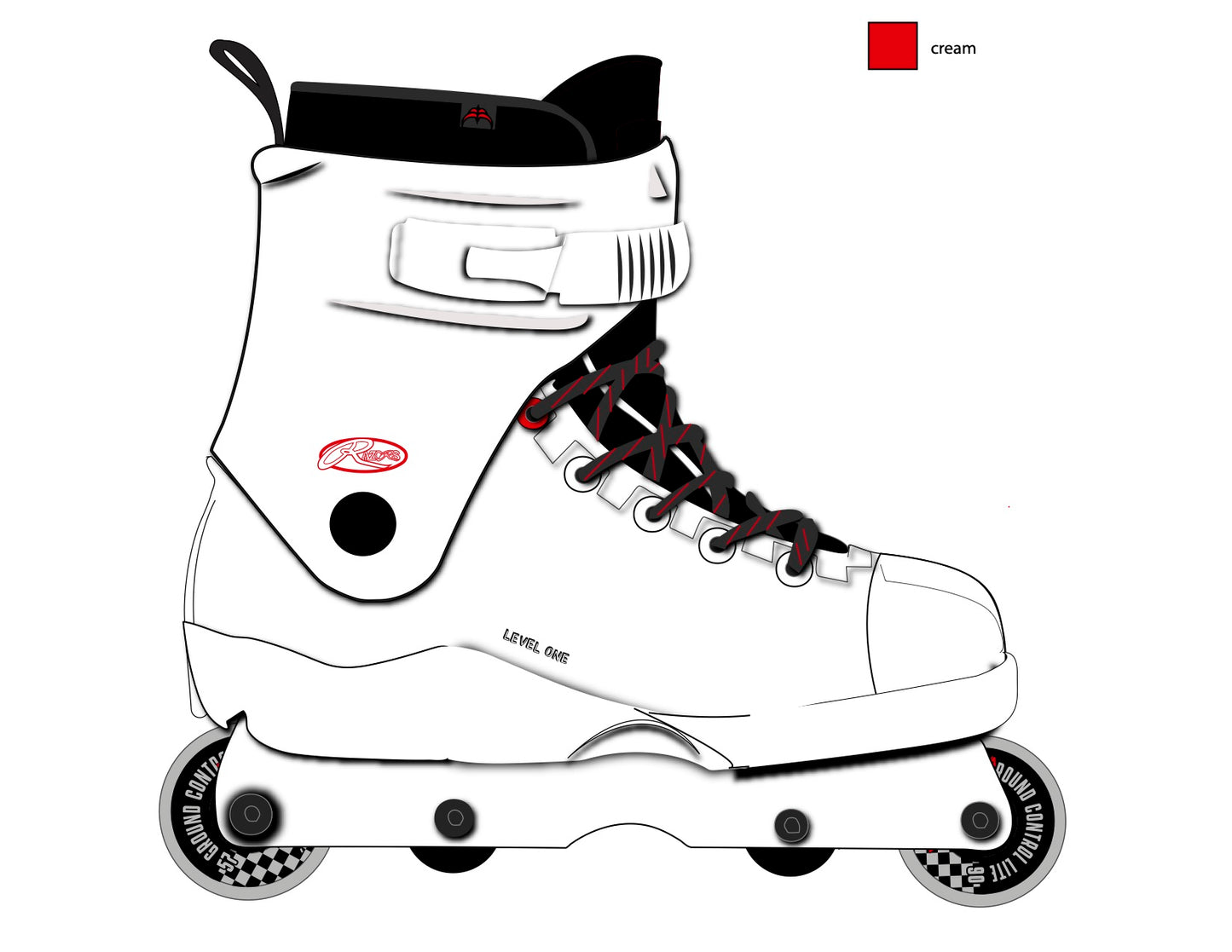 Razors Level One white
