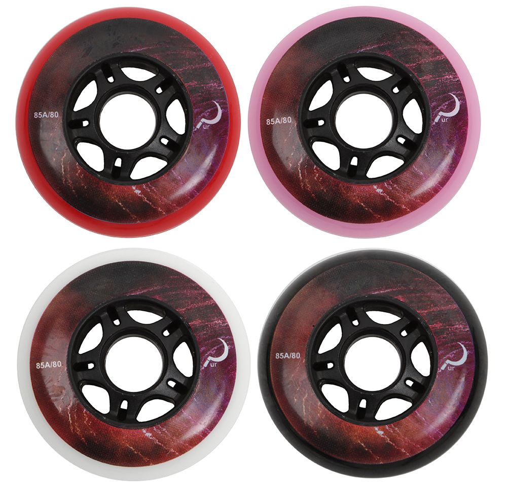GC Wheels UR Nebula 80mm 85A red