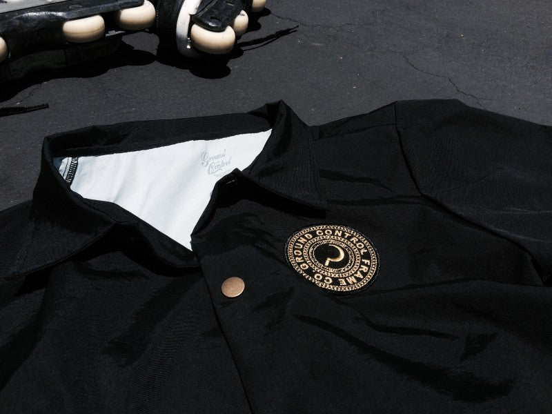 GC Crest Coach Jacket Black