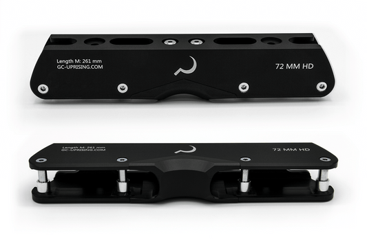 GC HD Frames 72mm w/alum H-block Black