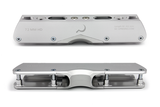 GC HD Frames 72mm w/alum H-block Silver