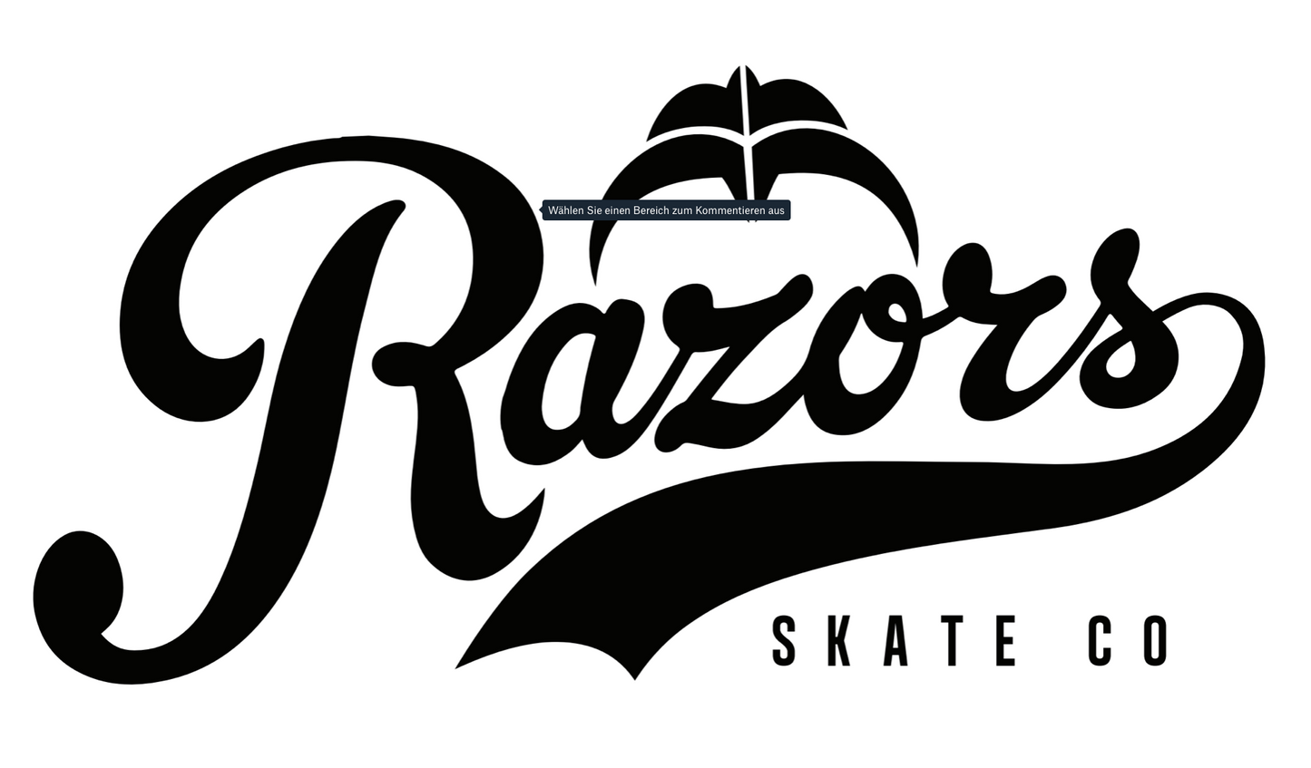 Razors Decal Sticker Slugger