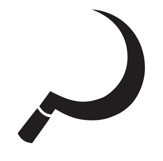 Ground Control Decal Sticker Sickle
