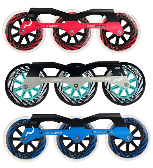 GC TriSkate Frame Setup V3 110mm 85A black/silver