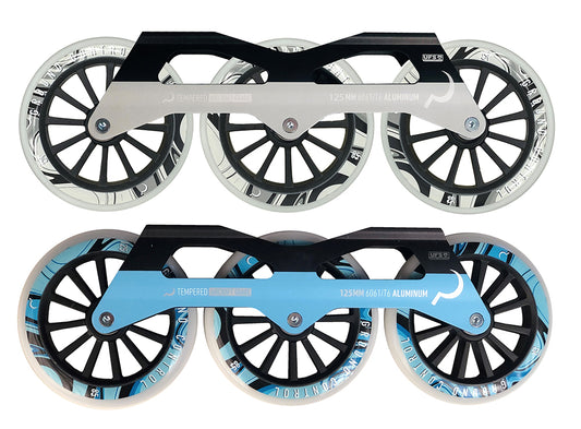 GC TriSkate Frame Setup V3 125mm 85A silver/black