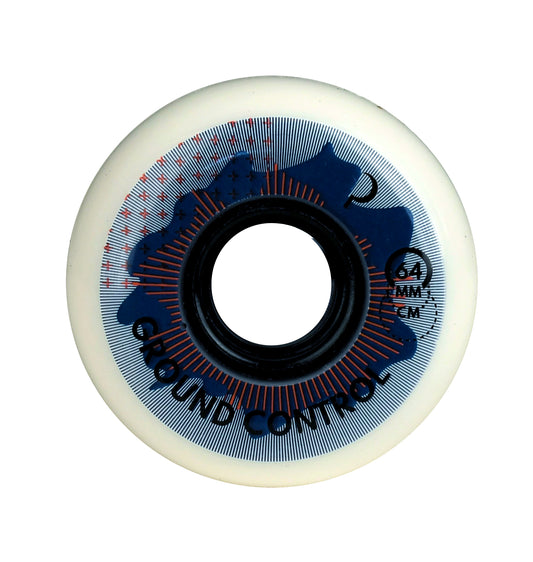 GC Wheels 64mm/90A Turbulence white