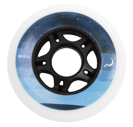 GC Wheels UR Stars 90mm 85A white