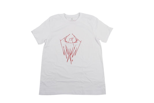 Reign T-shirt Bird Tat white/red