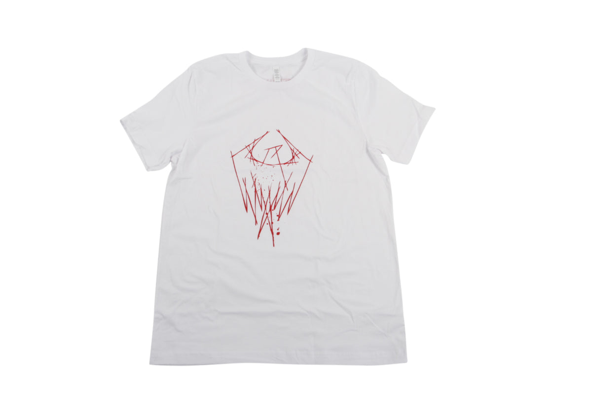 Reign T-shirt Bird Tat white/red