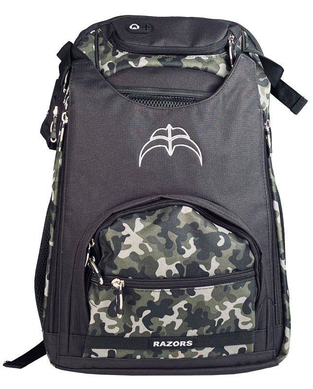 Razors Metro Backpack black/camo – Sunshine Distribution