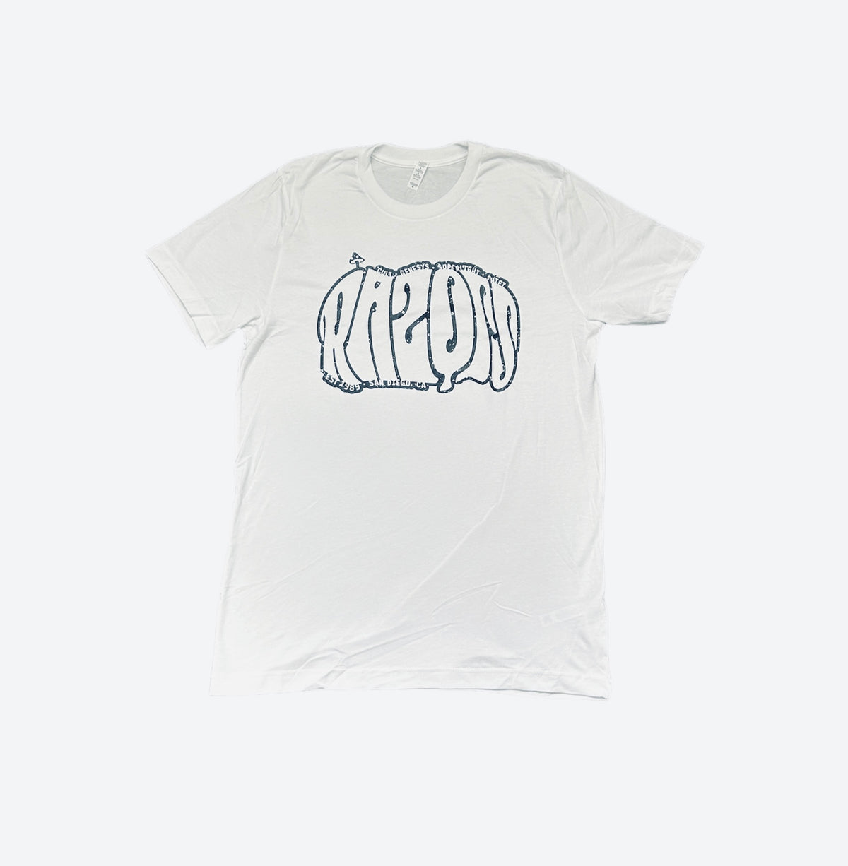 Razors T-shirt Growth white