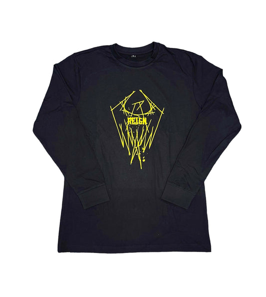 Reign Longsleeve Tat Bird II black/yellow