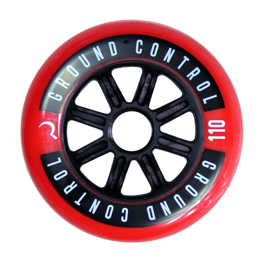 GC Wheels 3-pack red/black 110mm 85A